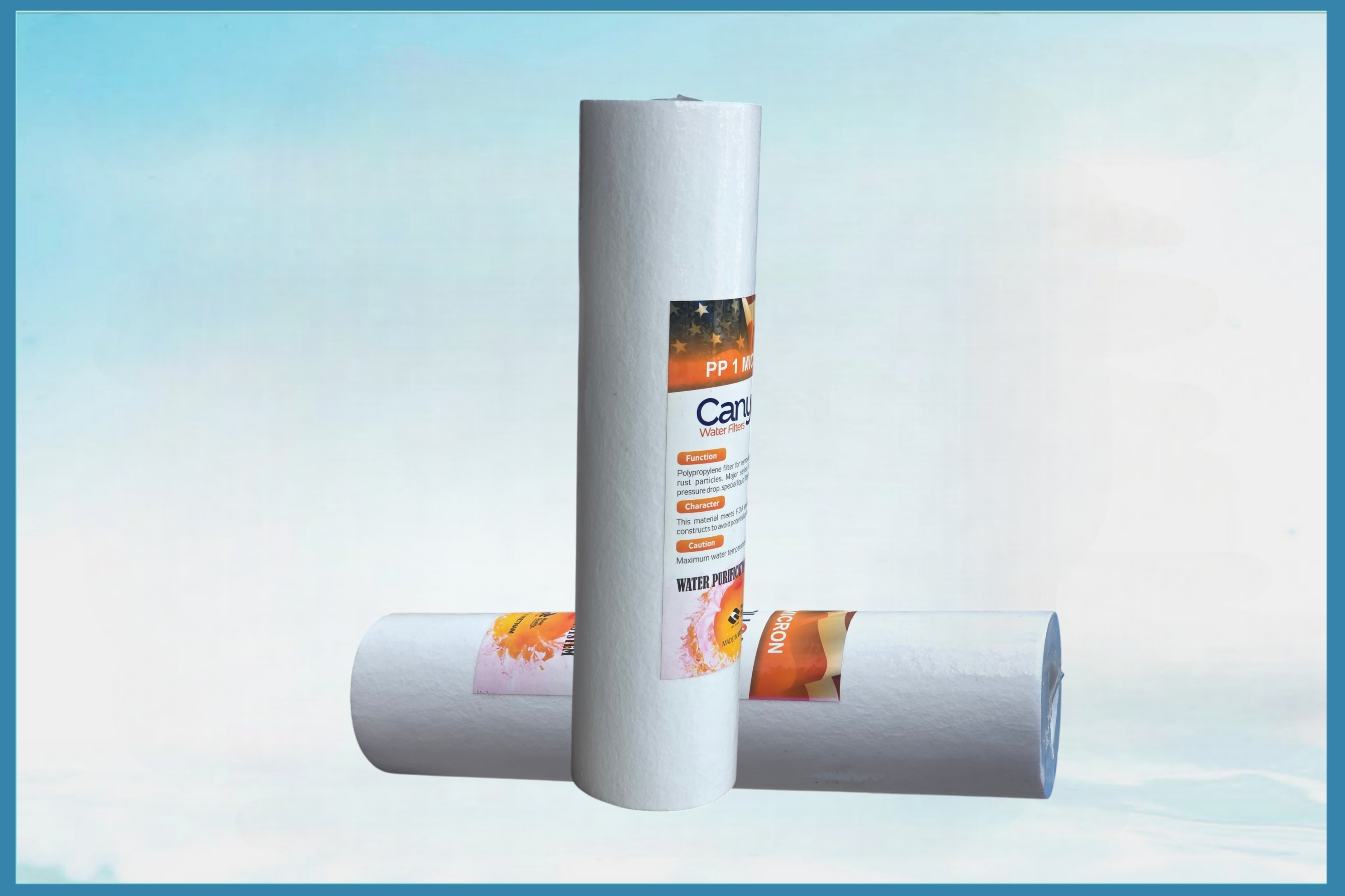 - فلتر شوائب قطني 1 مايكرو "حارس النقاء"